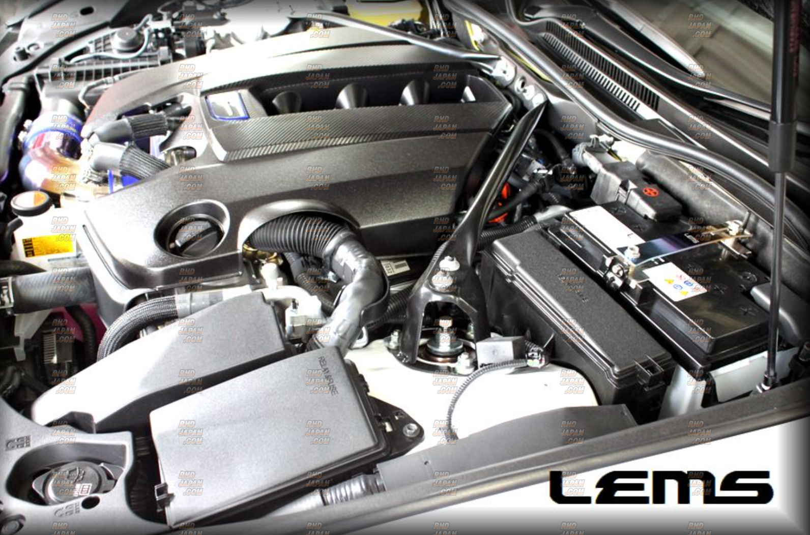 LEMS Titanium Battery Stay - Lexus GS-F URL10 IS-F USE20 IS500